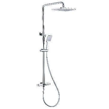 Sen CÂy Lạnh Một Đường Nước Đồng Thau Mạ Croom BRODA A57