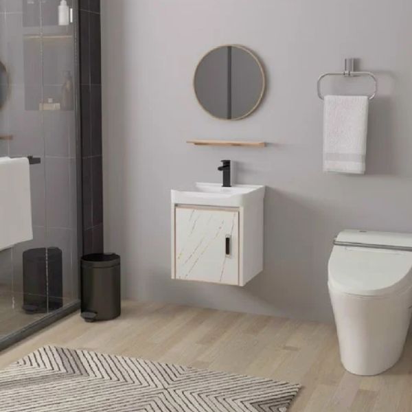 LAVABO TỦ NHÔM CAO CẤP KHÔNG GIAN NHỎ JV11 50cm