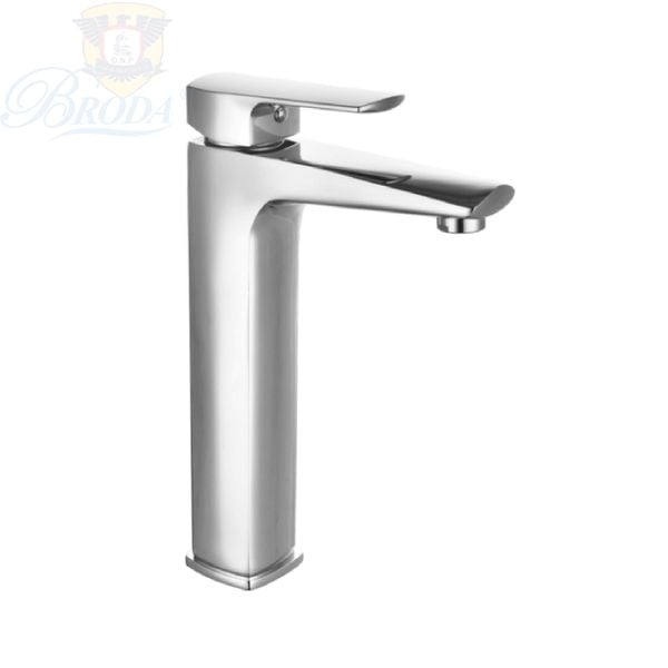 VÒI LAVABO NÓNG LẠNH ĐỒNG THAU CAO 30CM FAHKLER 3269