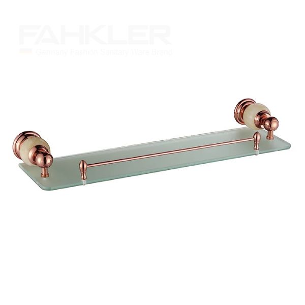 KỆ KÍNH MẦU VÀNG HỒNG ĐÁ HOA CƯƠNG 6002-1