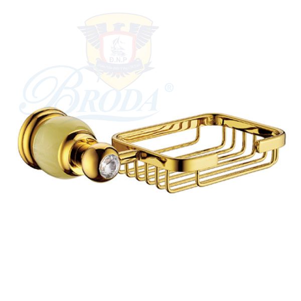 KỆ ĐỂ XÀ BÔNG VÀNG BRODA 6003