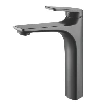Vòi Lavabo Rửa Mặt Sơn Tĩnh Điện Xám BRODA