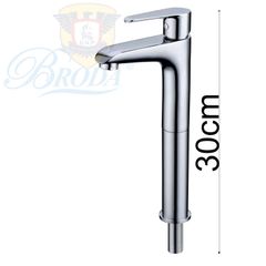 Vòi Lavabo Đặt Bàn Lạnh 30cm BRODA 6248