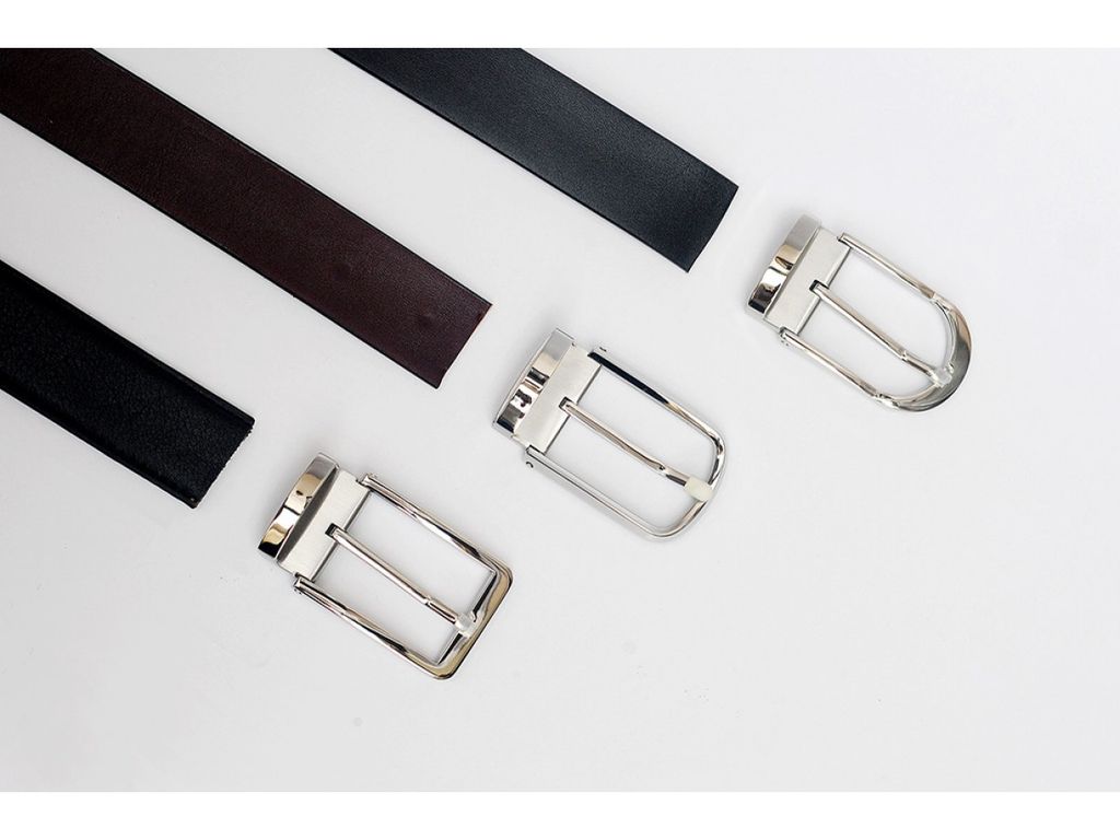 HUNTER - DÂY THẮT LƯNG NAM DA THẬT MẶT KHÓA INOX - FQBE11