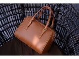 MAYA DUFFLE BAG - TÚI ĐEO NỮ DA THẬT CAO CẤP MÀU NÂU - GX03-20