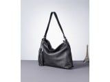 GINA HOBO - TÚI XÁCH NỮ DA THẬT CAO CẤP MÀU ĐEN - GX99-10