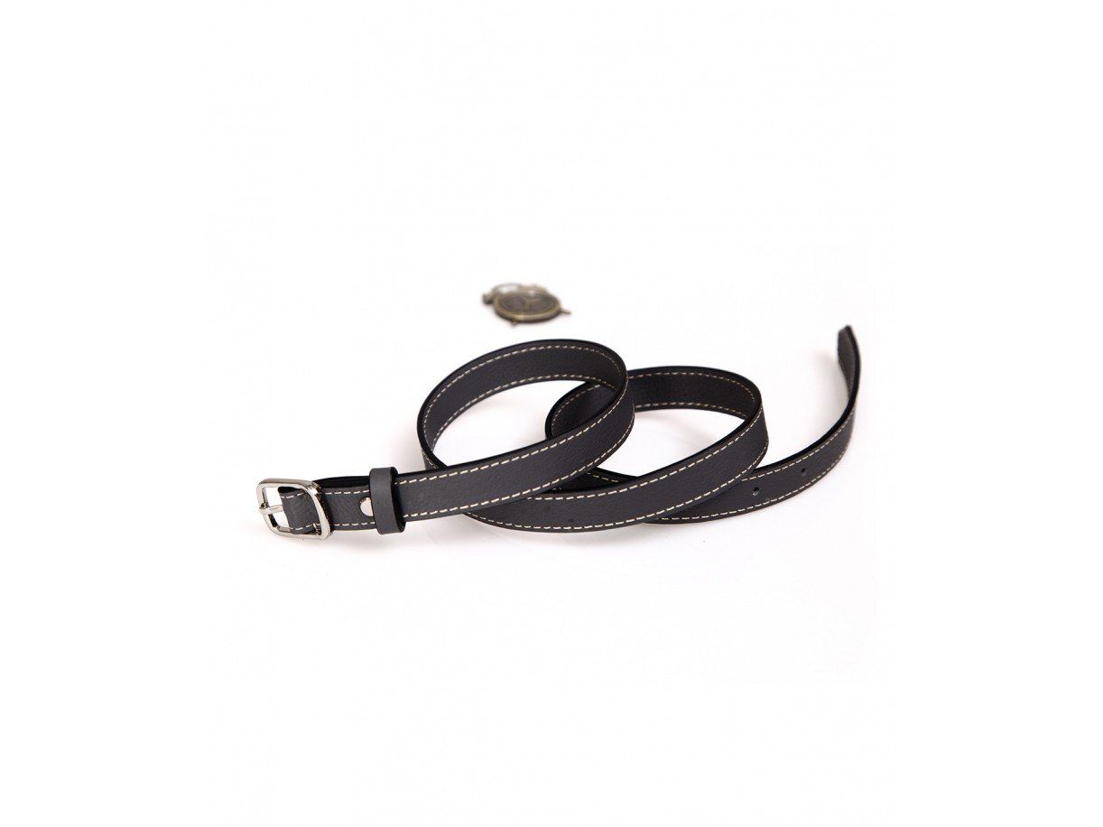 WOMEN'S BELTS - DÂY THẮT LƯNG NỮ DA THẬT MÀU XÁM - FP09W-11