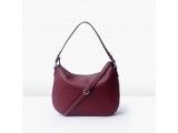 LUNA HOBO - Túi xách nữ da thật cao cấp màu tím đỏ - GX01-95