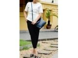 GINA HOBO - TÚI XÁCH NỮ DA THẬT MÀU XANH NAVY - GX99-71