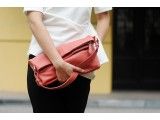GINA HOBO - TÚI XÁCH NỮ DA THẬT CAO CẤP MÀU CAM - GX99-43