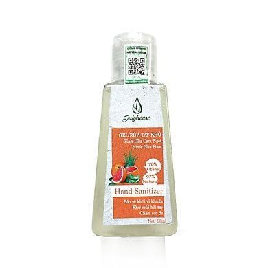 Gel rửa tay khô tinh dầu Cam và Nha Đam 60ml