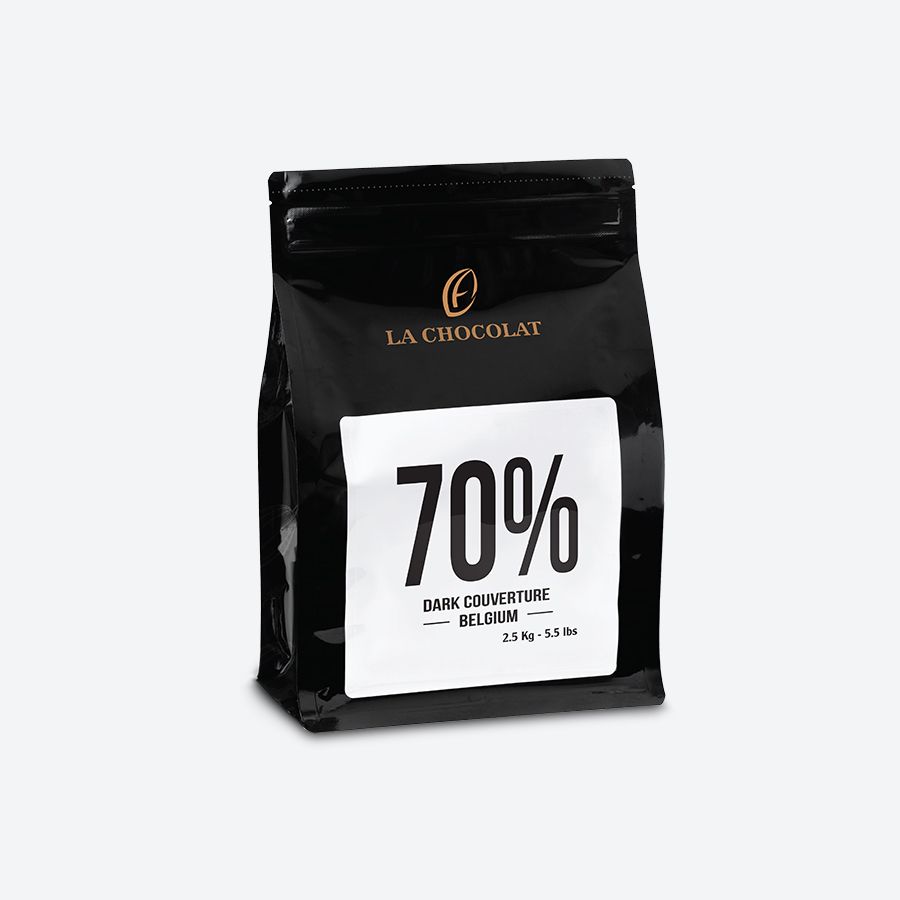 Dark Couverture Chocolate 70% 2.5kg