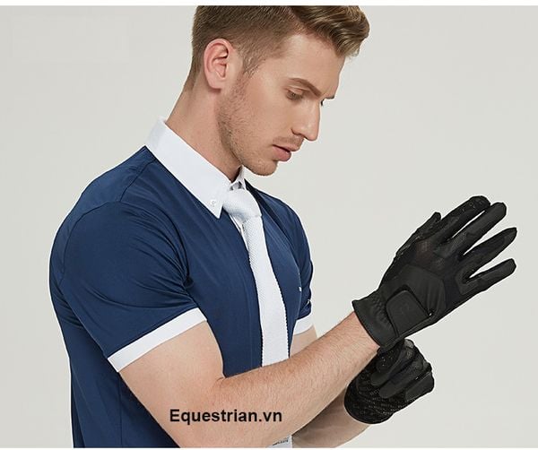 Găng tay cưỡi ngựa nam nữ chuyên nghiệp horse riding gloves