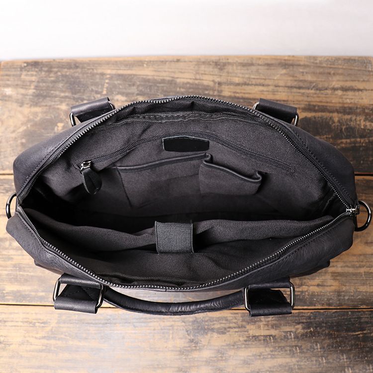 Cặp Da Công Sở Da Bò Thật Đựng Laptop RETRO SBM303