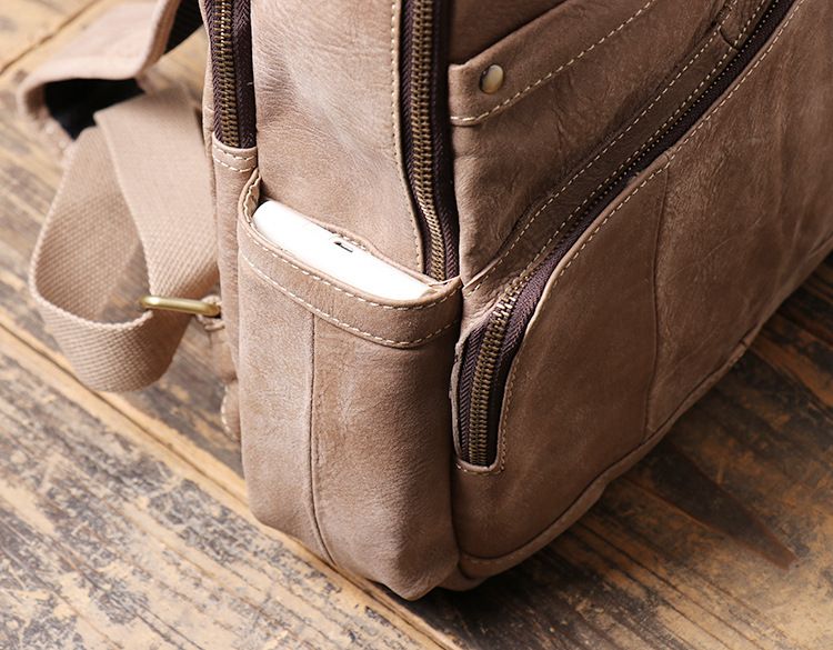 Balo Da Thật Lớp Đầu Tiên Nubuck - Phong Cách Trẻ Trung BPL148