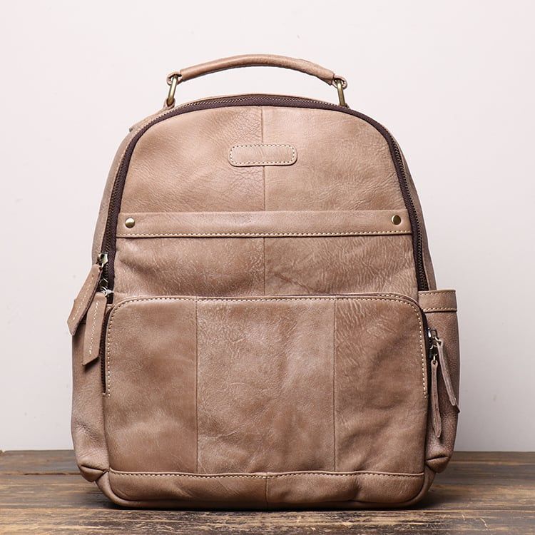 Balo Da Thật Lớp Đầu Tiên Nubuck - Phong Cách Trẻ Trung BPL148