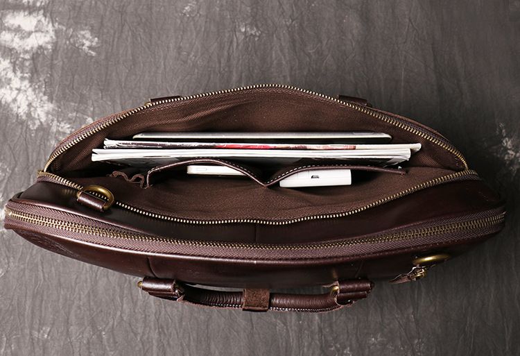  Túi RETRO nam da bò thật đeo vai & xách tay chứa Laptop Business Style SBM168 