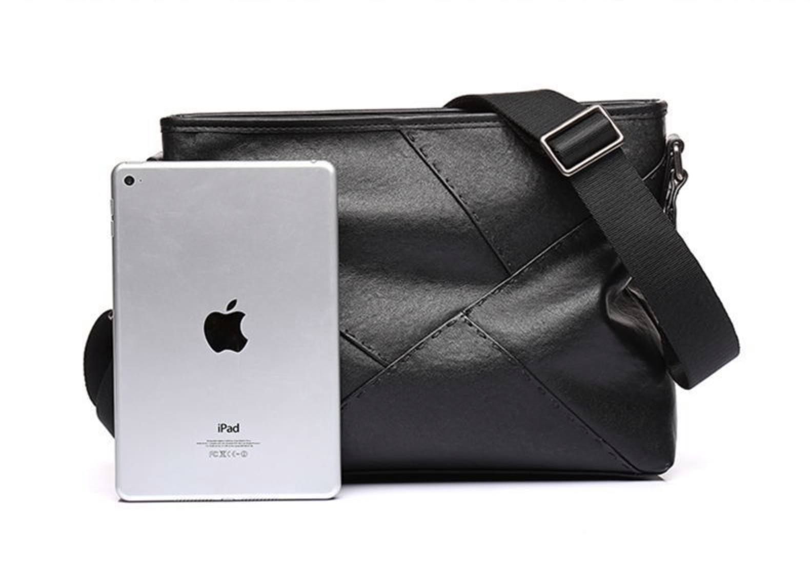  Túi Đeo Chéo Da Bò Thật Đựng iPad Classic Edition SBM285 