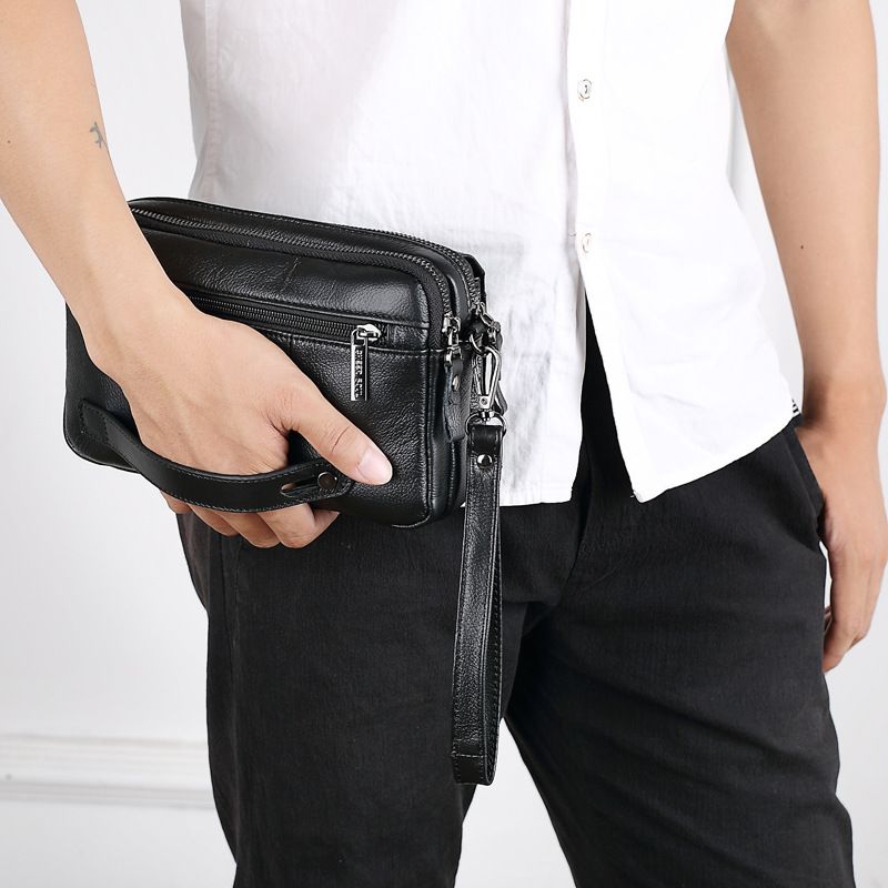 Ví Cầm Tay CLUTCH Nam Da Thật VINTAGE CLH218
