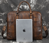  Túi da bò thật RETRO chứa laptop cho dân kinh doanh, công sở SBM151 