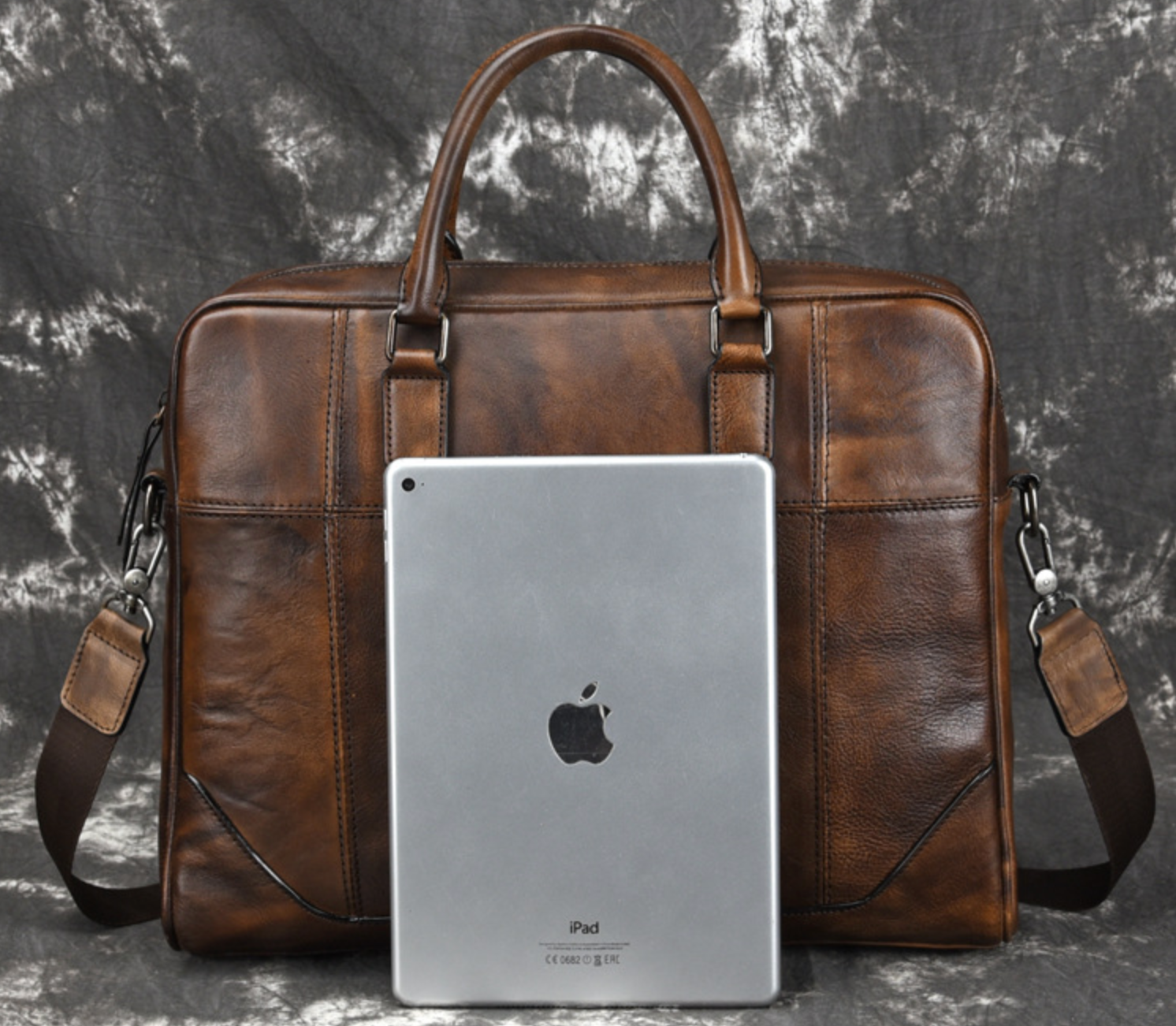  Túi da bò thật RETRO chứa laptop cho dân kinh doanh, công sở SBM151 