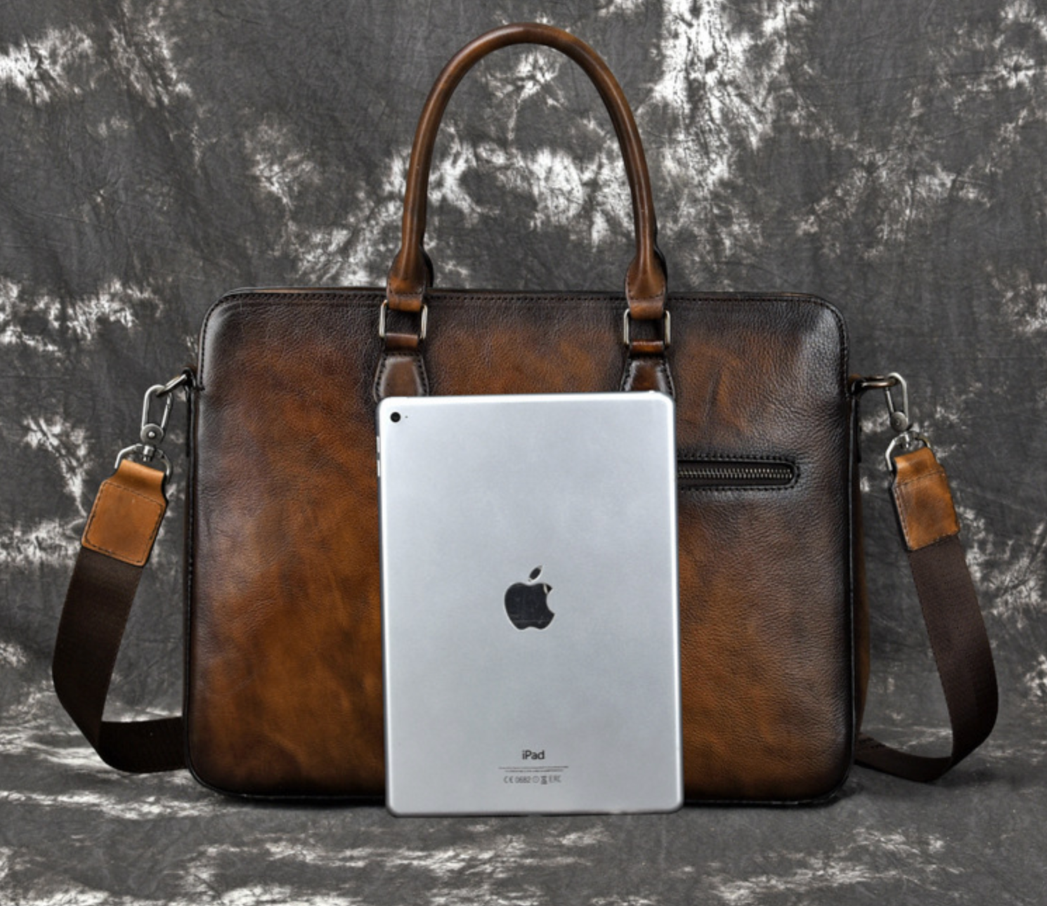  Túi da bò thật RETRO chứa laptop cho dân kinh doanh, công sở SBM152 