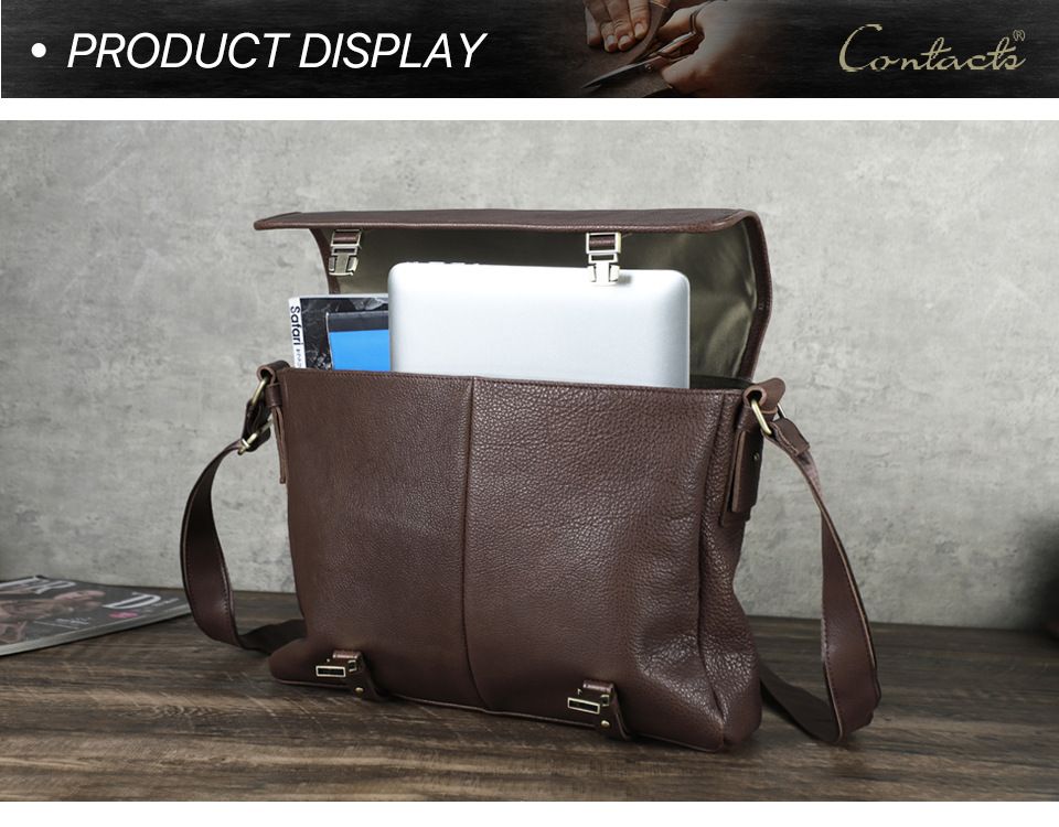 Cặp Da Công Sở & Doanh Nhân Da Thật Đựng Laptop VINTAGE TUDA SBM398