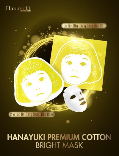Mặt Nạ Dưỡng Da – Hanayuki Premium Cotton Mask - Hanayuki Asia