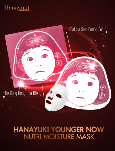 Mặt Nạ Dưỡng Da – Hanayuki Younger Now Mask - Hanayuki Asia