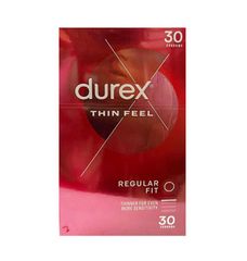 Bao Cao Su Siêu Mỏng Durex  Fetherlite Thin Feel Hộp 30 Cái