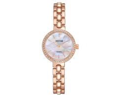 Đồng hồ Mestige gắn đá pha lê Swarovski® cho nữ 28mm - Rose Gold