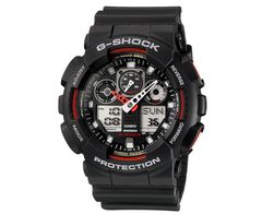 Đồng Hồ Casio G-Shock 50mm Màu đen/đỏ