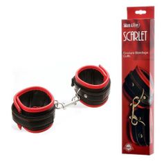 Còng chân tay Adam & Eve Scarlet Couture Bondage Cuffs