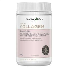 Bột uống bổ sung collagen Healthy Care Beauty Collagen Powder của Úc 120g