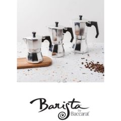 Baccarat Barista Italico - Ấm Đun Café Màu bạc