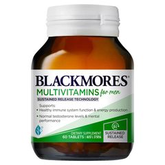 Vitamin tổng hợp cho nam Blackmores Multivitamin For Men Sustained Release của Úc 60 viên