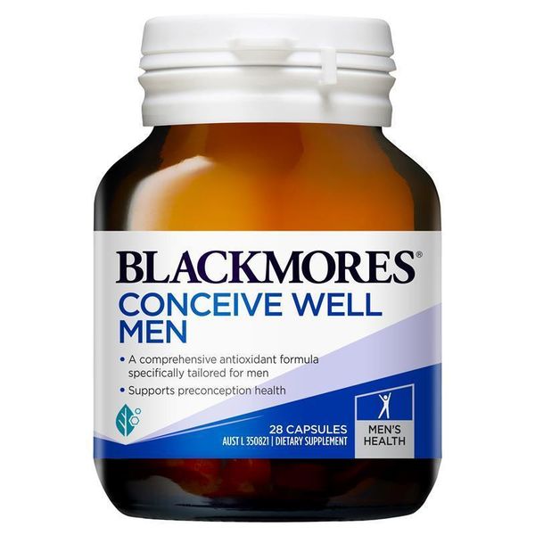 Blackmores Conceive Well Men - Viên uống hỗ trợ thụ thai nam của Úc 28 viên