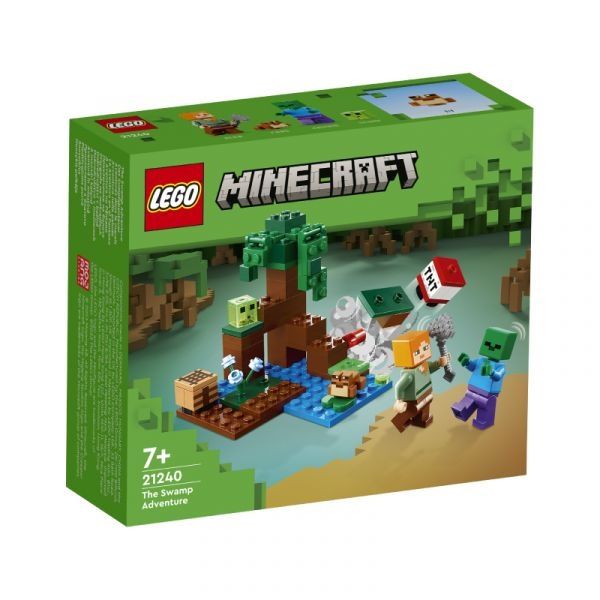 Bộ xếp hình Lego Minecraft cuộc phiêu lưu đầm lầy 21240