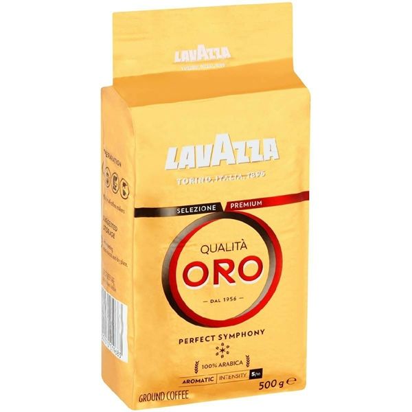 Cà phê Lavazza nguyên hạt đã rang Full Arabica Oro Qualita 500g