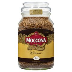 Moccona Classic 8 Dark Roast - Cafe Hòa Tan Rang Đậm Lọ 400g