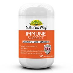 Viên uống tăng cường hệ miễn dịch Nature's Way Immune Support của Úc 100 viên