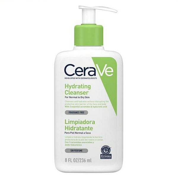 CeraVe Hydrating Cleanser For Dry Skin - Sữa Rửa Mặt Cho Da Thường Và Da Khô 236ml
