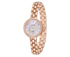 Đồng hồ Mestige gắn đá pha lê Swarovski® cho nữ 28mm - Rose Gold