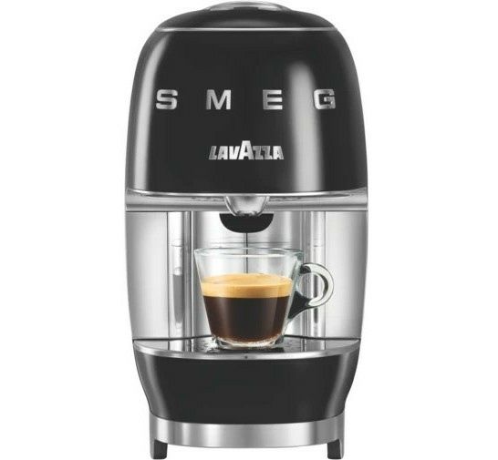Máy pha cafe viên nén Lavazza - SMEG A Modo Mio Espresso Coffee Machine- Màu đen