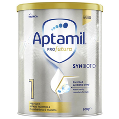 Sữa công thức số 1 Aptamil Profutura Synbiotic+ Stage 1 Infant Formula 900g của Úc cho bé từ 0-6 tháng tuổi