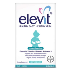Vitamin cho phụ nữ sau sinh và cho con bú Elevit Breastfeeding của Úc 60 viên