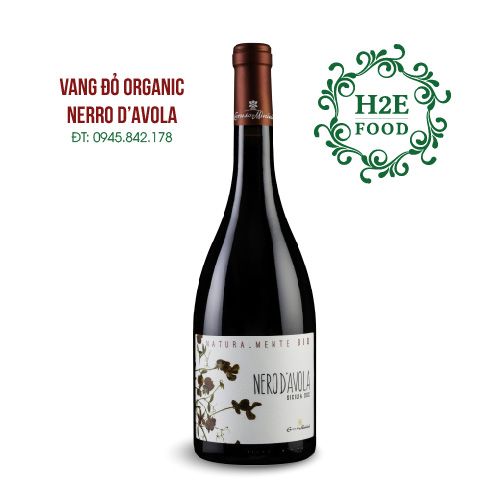 RƯỢU VANG ĐỎ NATURALMENTE BIO NERO D’AVOLA