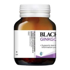 Hoạt huyết dưỡng não Blackmores Ginkgo Brahmi của Úc 40 viên