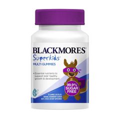 Kẹo Dẻo Bổ Sung Vitamin Tổng Hợp Cho Trẻ Blackmores Superkids Multi Gummies 60 Viên