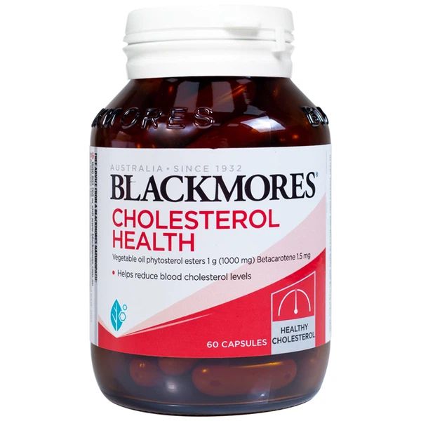 Viên Uống Blackmores Cholesterol Health Hỗ Trợ Giảm Mỡ Máu của Úc 60 viên